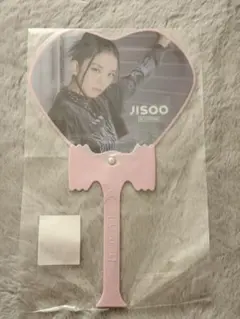 BLACKPINK ブラックピンク　JISOO ジス　うちわのサムネイル