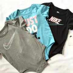 Nike ナイキ ロンパース 3枚セット 9ヶ月