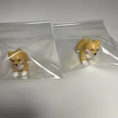 大人の図鑑バスボール～犬編～ 柴犬2体セット　バスボールの中身のみ