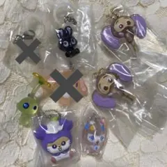 カプセルトイ 6個セット めじるしアクセサリー　ズートピア　ピクミン