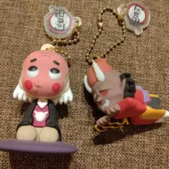鬼滅の刃　鉄珍　半天狗　マスコットチャーム　ユニバ　2点セット　まとめ売り