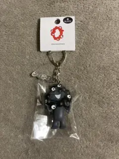 黒ミャクミャク　立体PVCキーホルダー　プレート付き　大阪万博
