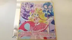 キミプリ展　キュアアイドル　キュアウインク　キュアキュンキュン　色紙