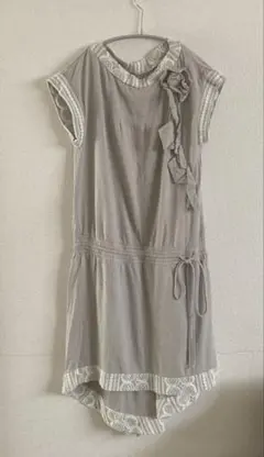 A/T 半袖チュニックワンピース