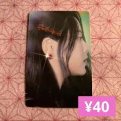 LESSERAFIMフォトカード　ウンチェ【A-12】