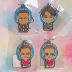 三代目☆背景ありクリアチャームセット②