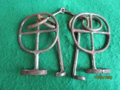 馬具島津十字紋金具鉄地 - メルカリ