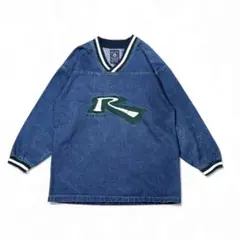 RESULTS デニムプルオーバー　Mサイズ　デニム　ストリート