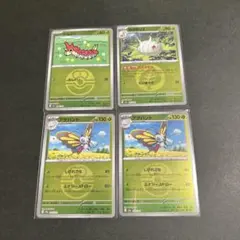 ケムッソ　カラサリス　アゲハント　ミラー　4枚　M2a