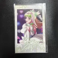 アイドルプリキュア　感謝祭　フォト風カード キュアズキューン　サイン