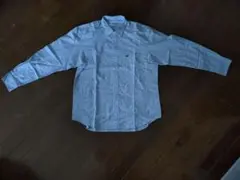 メンズCrocodile ストライプ長袖シャツ LL綿100%