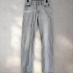 オールドネイビー【S-M】デニム パンツ ジーンズ グレー ストレッチ 希少のサムネイル