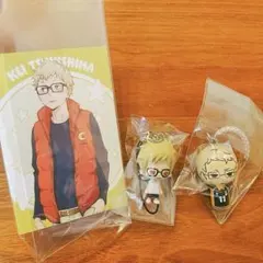 【ハイキュー‼︎】月島蛍 特典カード(非売品)＆根付ストラップ他セット