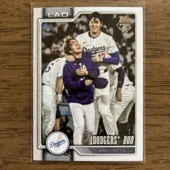 ま*ー様 大谷翔平×山本由伸 Dodgers Duoデザイン topps MLB - メルカリ