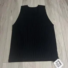 HOMME PLISSÉ ISSEY MIYAKE オムプリッセ ベスト 黒 3 - メルカリ