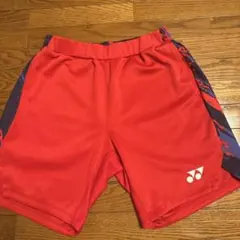 ヨネックスハーフパンツレッド