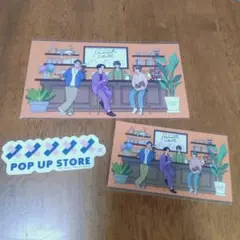Sexy Zone hanauta chill ステッカー、ポストカードセット