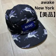 【希少】awake ny ペガサス 総柄　5パネルキャップのサムネイル