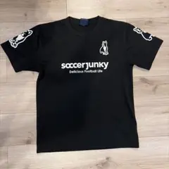 soccer junky 黒 練習着Mサイズ