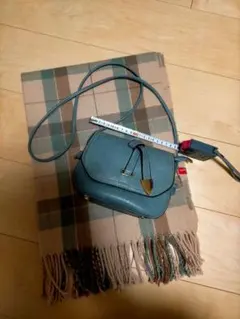 earth　マフラー　clear　ミニバッグセット