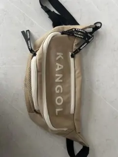 KANGOL ボディバッグ ウエストポーチ ベージュ
