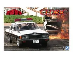 西部警察 1/24 セドリック (430型) 覆面パトカー w/エンケイホイール