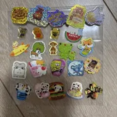 フレークシール　まとめ売り　平成レトロ　実写犬　うさぎ　ハムスター　パンダ