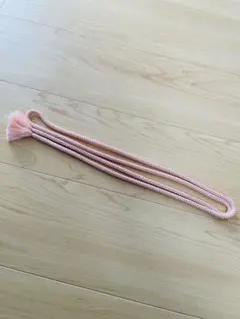 ピンク♡編み込み 帯締め