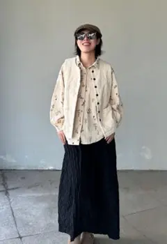 新品　秋冬薄型中綿ベスト　プレゼント