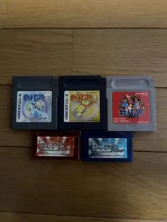 動作確認済み ポケットモンスター ルビー　サファイア　金　銀　火