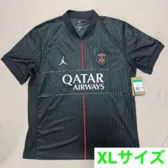 nike jordan psg 25-26 4th ユニフォーム パリ L 黒 - メルカリ