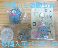 ハンギョドン　サンリオ　アクリルキーホルダー　ぬいぐるみ　4個セット　まとめ売り