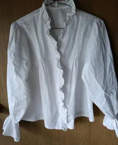 GRL　グレイル　白ブラウス　フリーサイズ