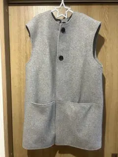 ZARA ロングソフトベスト