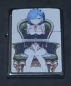 リゼロ　レム　美少女　オイルライター　zippo 風　BR3