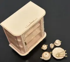 プリンセススタイル メガハウス ミニチュア家具　ドール用 キャビネット