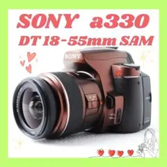 ⛳ SONY α330 レンズキットDT 18-55mm SAM初心者オススメ✨のサムネイル