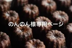 のんのん様専用ページ