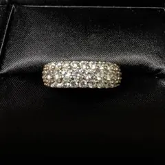 ち*ー様 18K RGPクリスタル パヴェセッティング アンティークゴールド リ