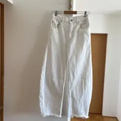 Woadblue ウォードブルー　BARREL DENIM デニム　ホワイトのサムネイル