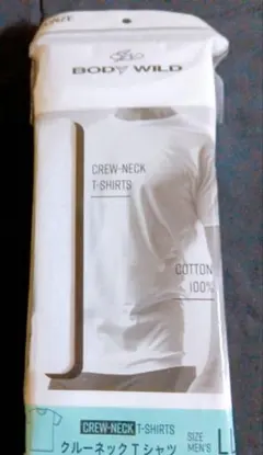 BODY WILD クルーネックTシャツ ホワイト LLサイズ（送料別）のサムネイル