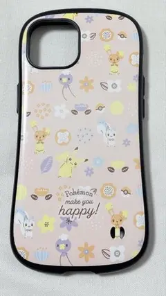 iFace ポケモンiPhone 14 ケース (北欧/集合)