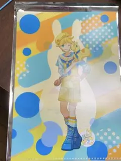 初音ミク×RODYくじ　鏡音レンクリアファイル