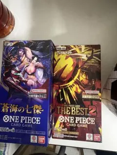 ワンピースカード 蒼海の七傑 神の島の冒険 2BOXセット 格安 テープ
