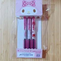 サンリオ♡マイメロディ　ジェットストリーム　ボールペン　3本セット