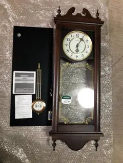SEIKO 振り子時計 掛け時計 クォーツ ウェストミンスターチャイム 木製 SEIKO 振り子時計 掛け時計 クォーツ ウェストミンスターチャイム 木製