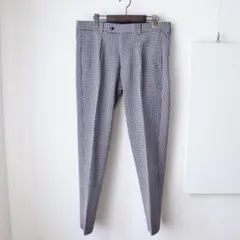 オンリー/ONLY エウゼビオ千鳥ストレッチスラックスパンツ グレー 50