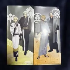 匿名配送！刀剣乱舞【セブンイレブン限定】軽装クリアファイル2枚セット