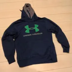 UNDER ARMOUR ネイビー パーカー M