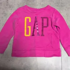 GAP KIDS ロゴトレーナー ピンク XS